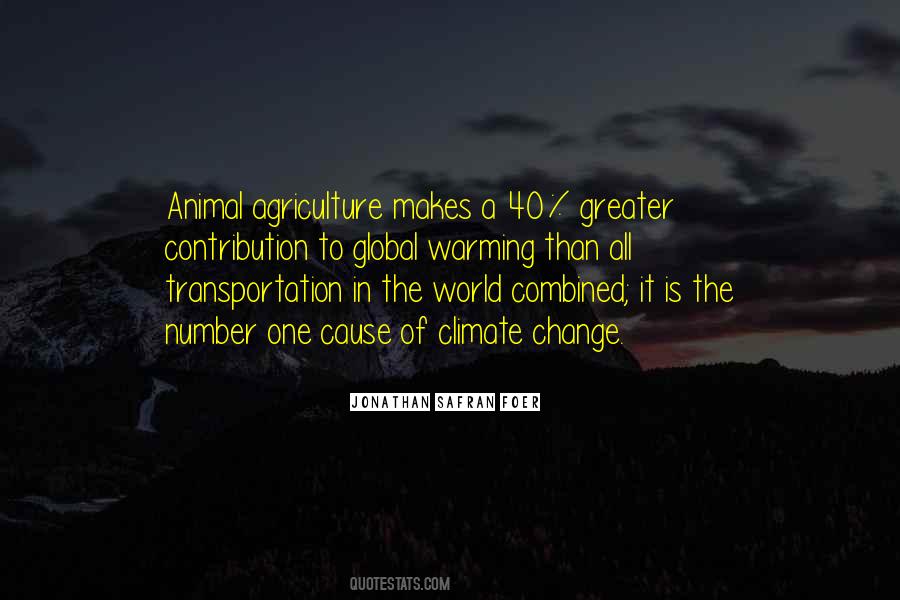 Quotes About Animal Agriculture #1596618