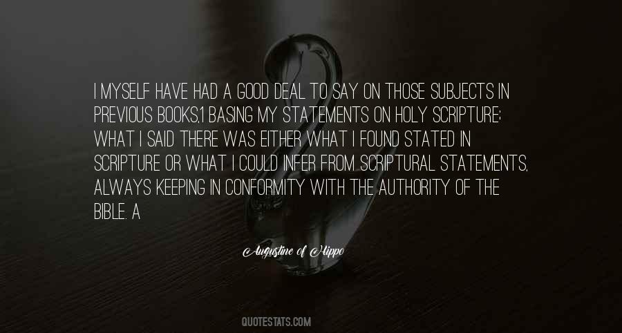 Quotes About Scripture #1257102