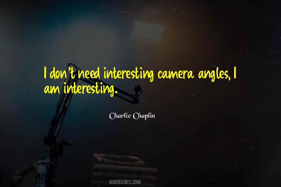Quotes About Camera Angles #428711