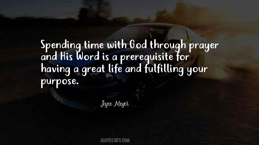 Quotes About Fulfilling God's Purpose #1106848