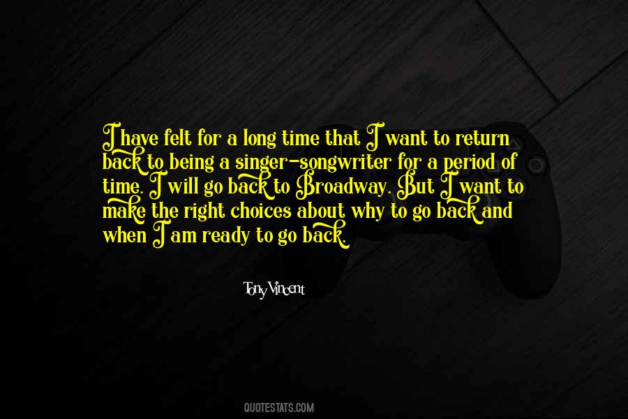 Return Back Quotes #1117714