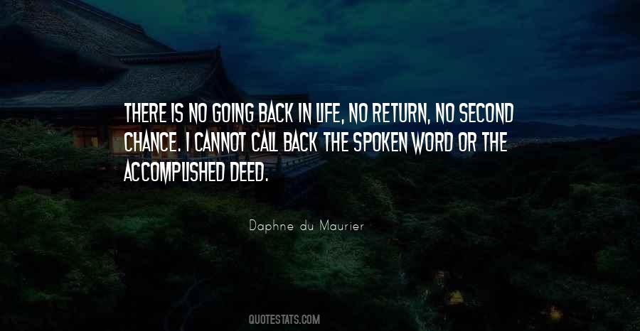 Return Back Quotes #1152359