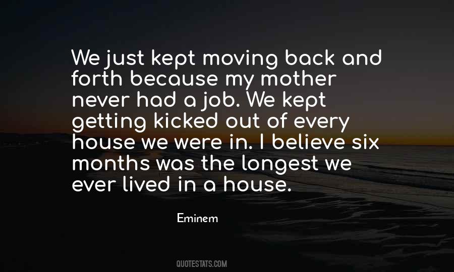 Quotes About Moving Jobs #870436