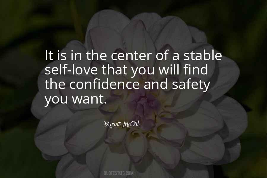 Quotes About Self Confidence In Love #205657