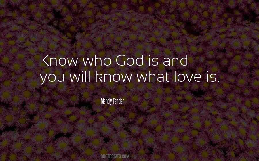 Quotes About Who God Is #813206