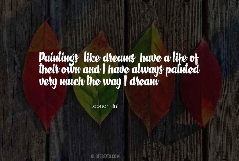 Quotes About Dream And Life #61248