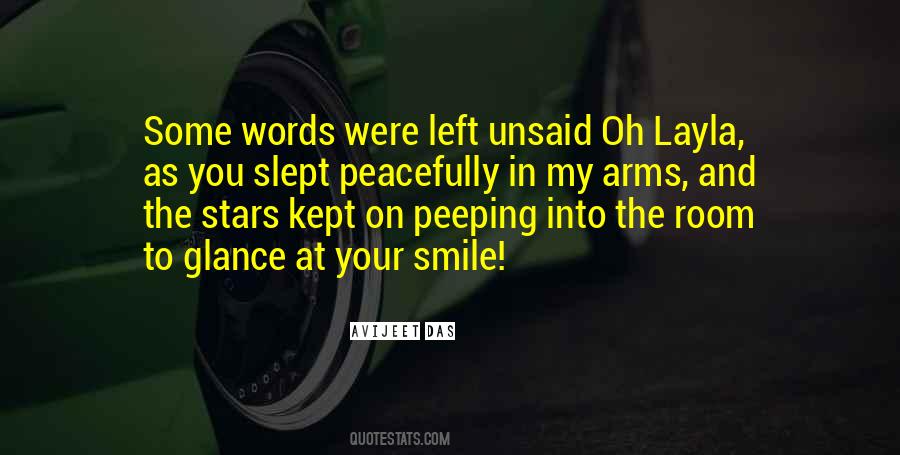 Quotes About Words Left Unsaid #961384