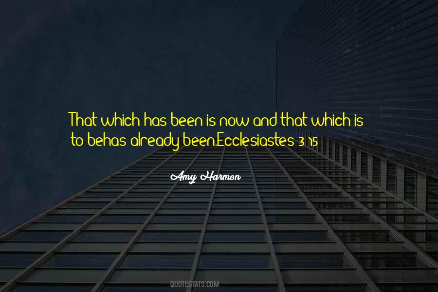 Quotes About Ecclesiastes 3 #1256741