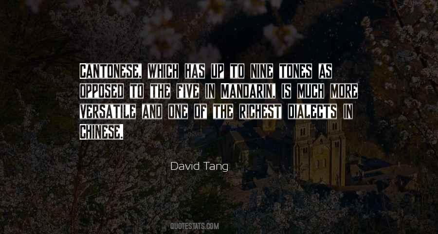 Dialects Of Chinese Quotes #266061