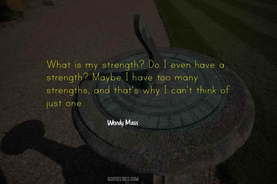 A Strength Quotes #1877042