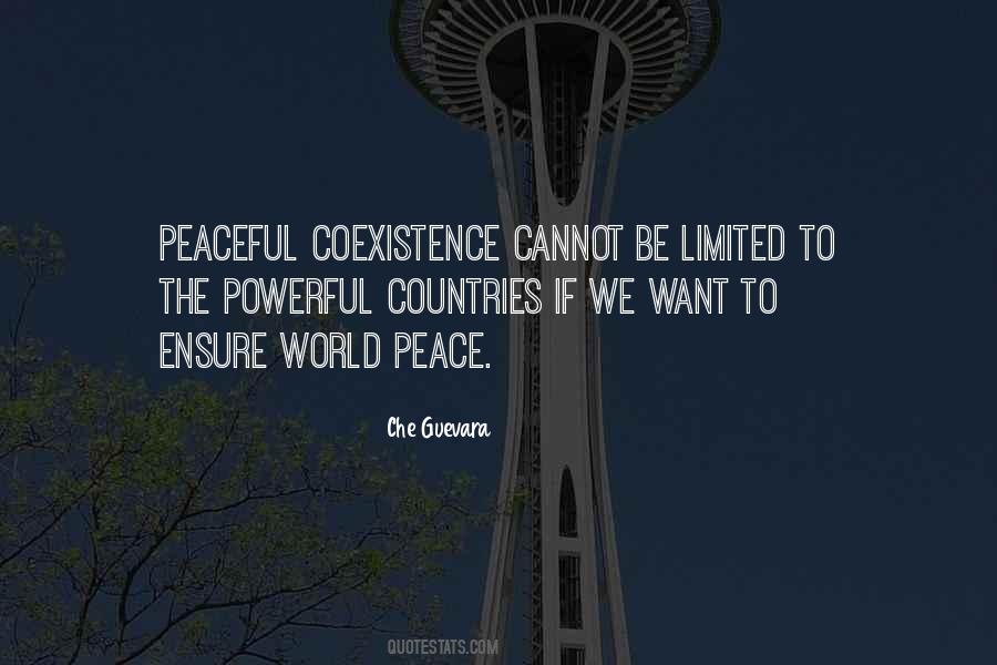 Quotes About Coexistence #1350743