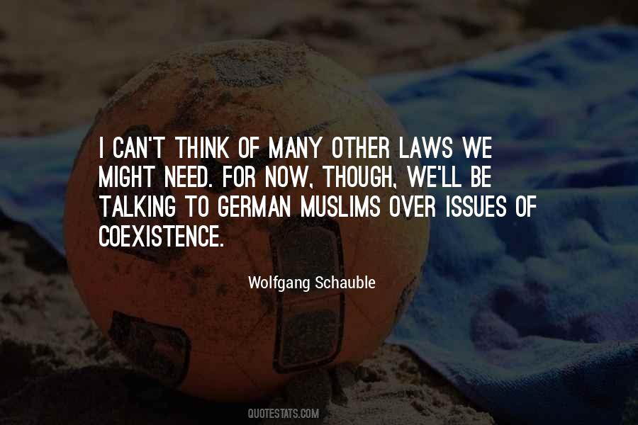 Quotes About Coexistence #1617349