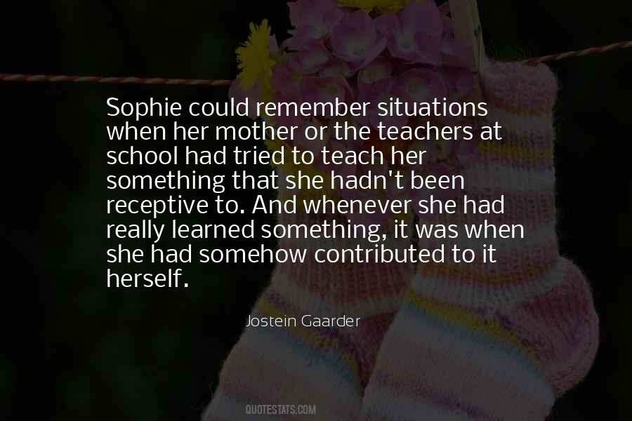 Quotes About Sophie #1196701