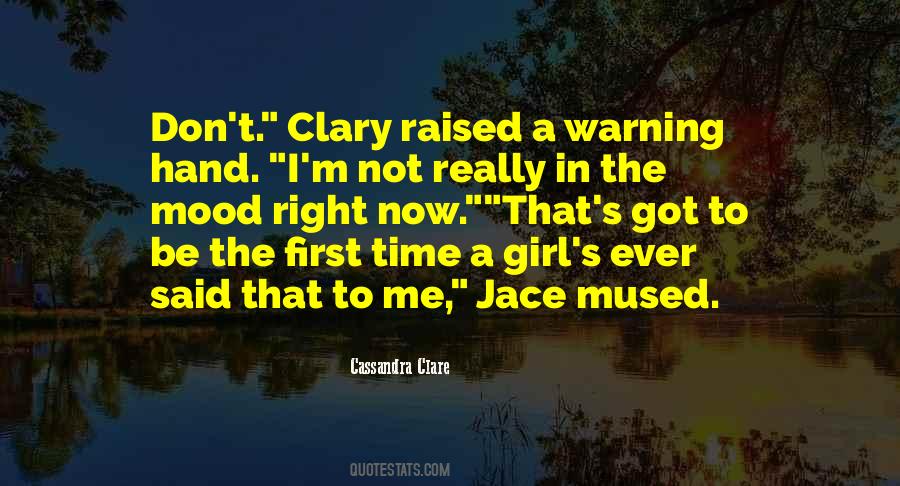 Quotes About Clary #1248624