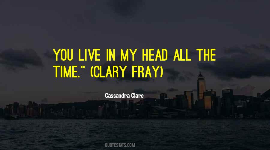 Quotes About Clary #1291042