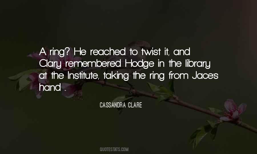 Quotes About Clary #1295693