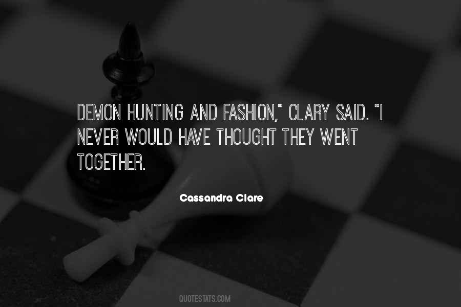 Quotes About Clary #1774555