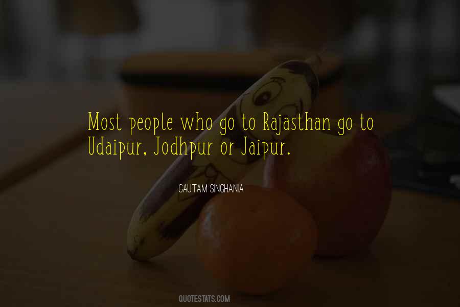 Quotes About Jodhpur #1668501