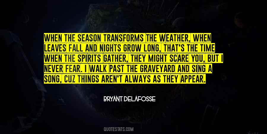 Quotes About Fall Weather #152080