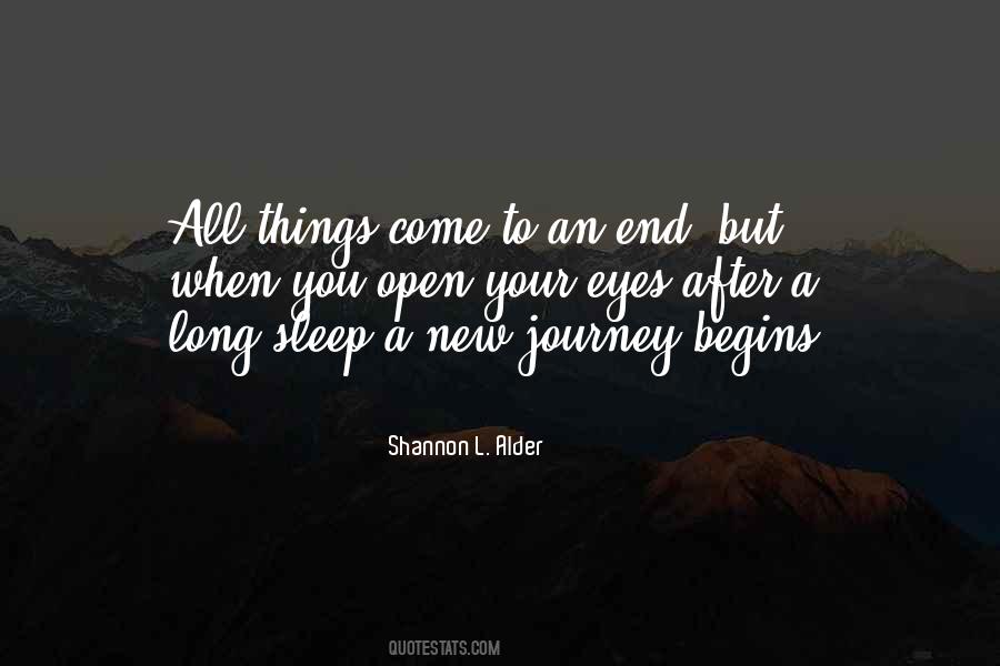 Quotes About Journey Begins #1211002