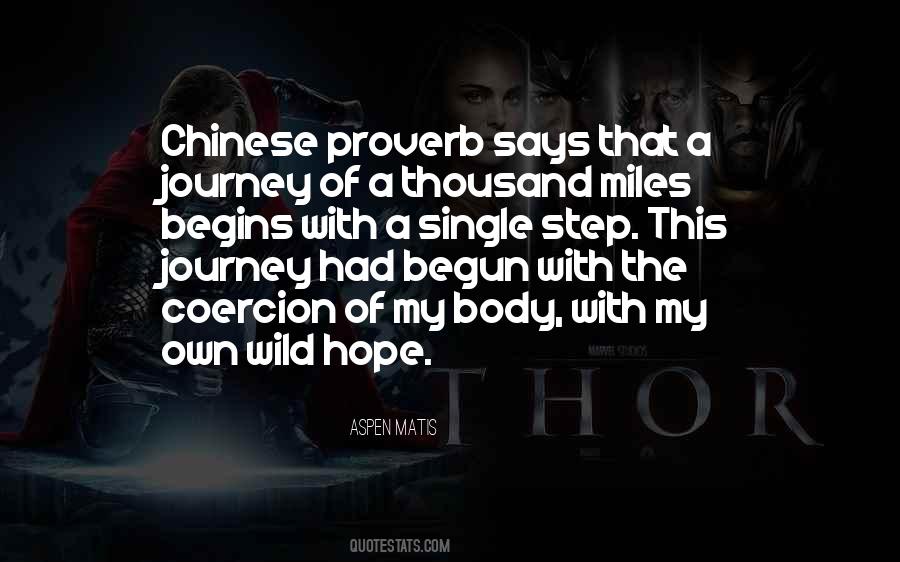 Quotes About Journey Begins #1546492