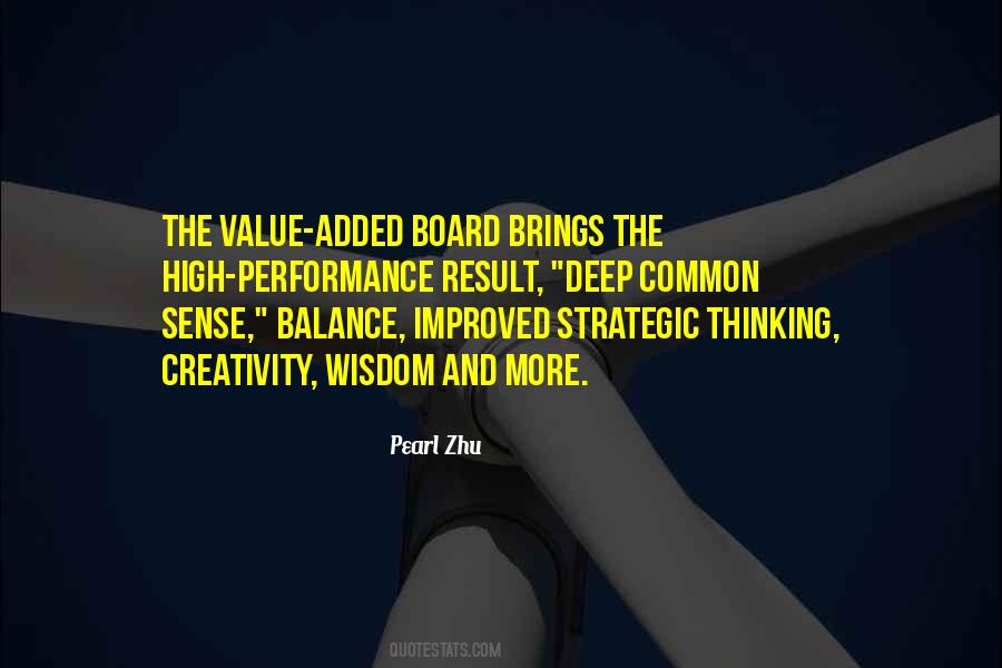 Quotes About Strategic Thinking #911049