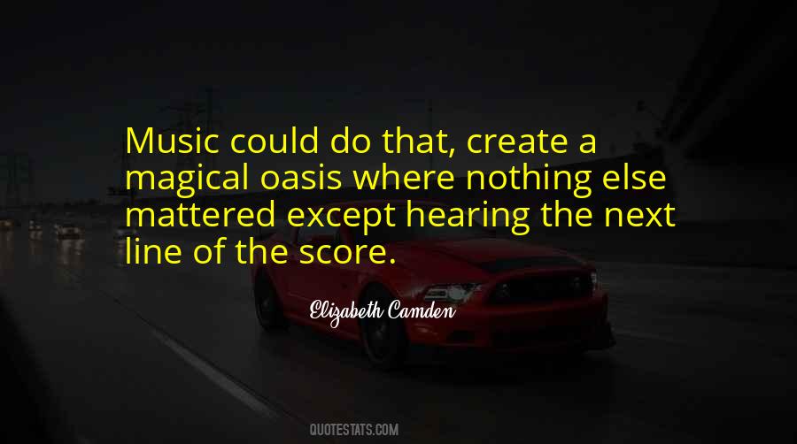 Music Of Thoughts Quotes #1011406