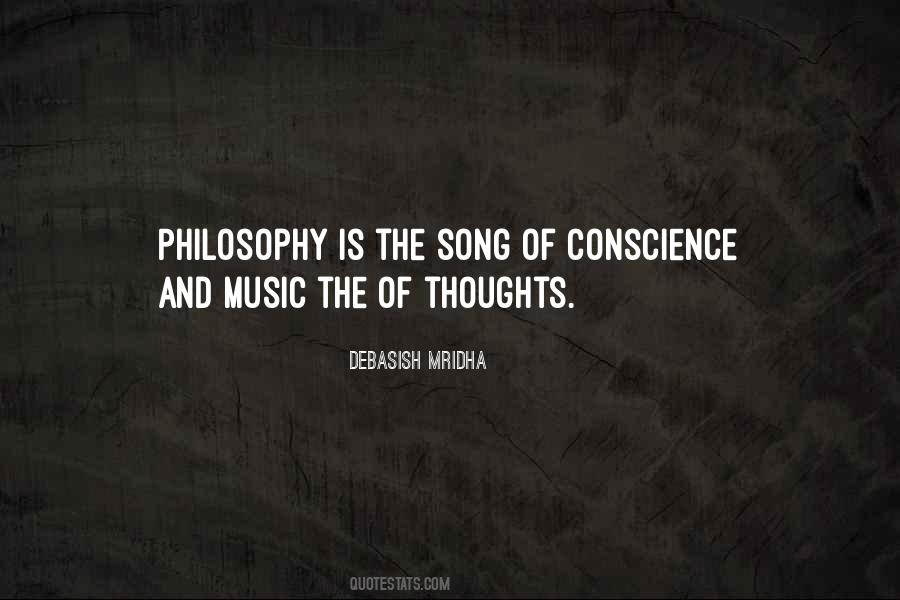 Music Of Thoughts Quotes #1685407