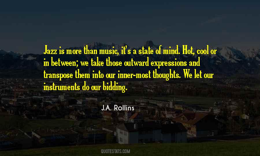 Music Of Thoughts Quotes #1790778