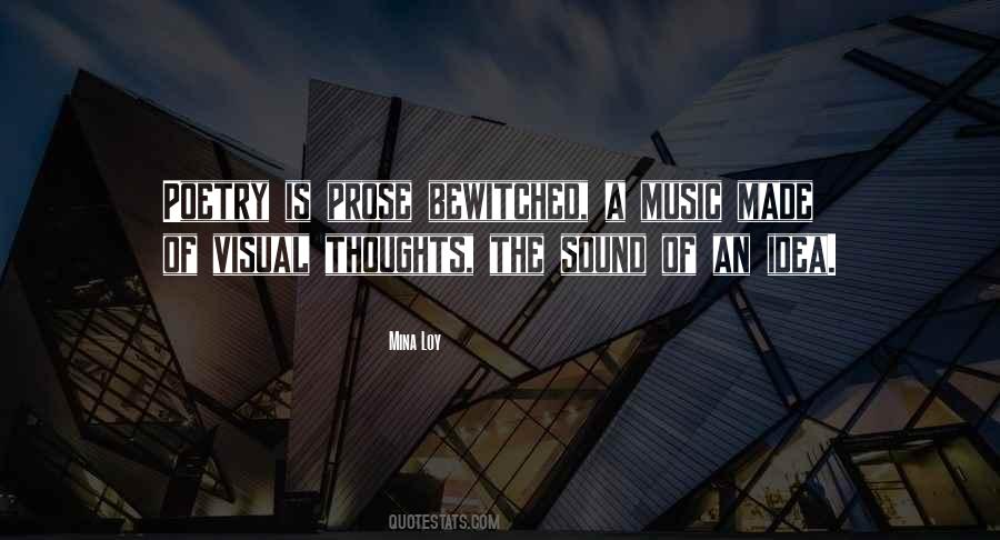 Music Of Thoughts Quotes #1849969