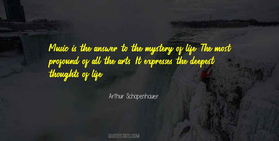 Music Of Thoughts Quotes #1856794