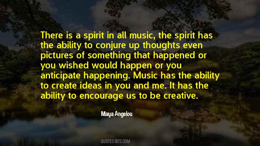 Music Of Thoughts Quotes #744000