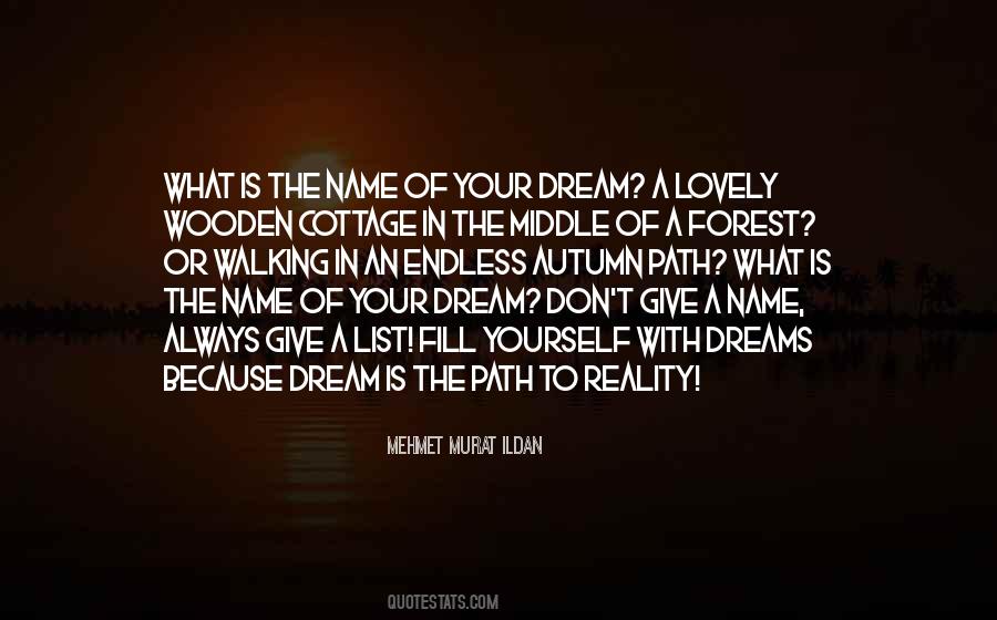 Quotes About The Reality Of Dreams #13918