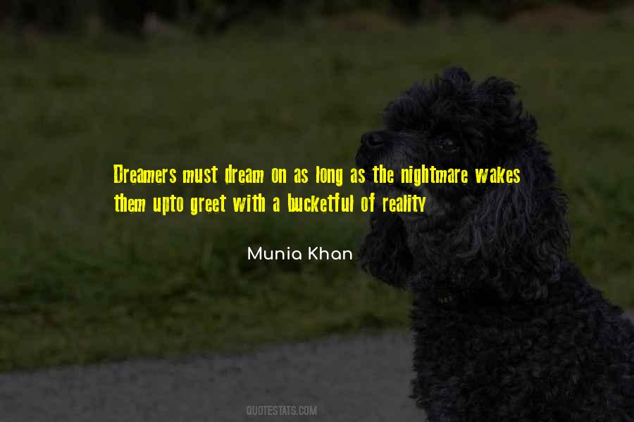 Quotes About The Reality Of Dreams #147499