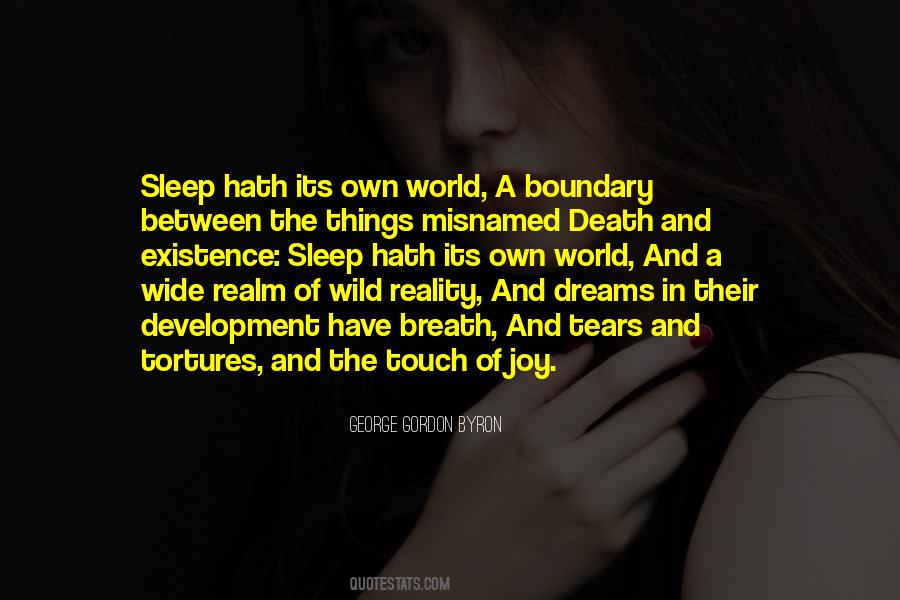 Quotes About The Reality Of Dreams #57277