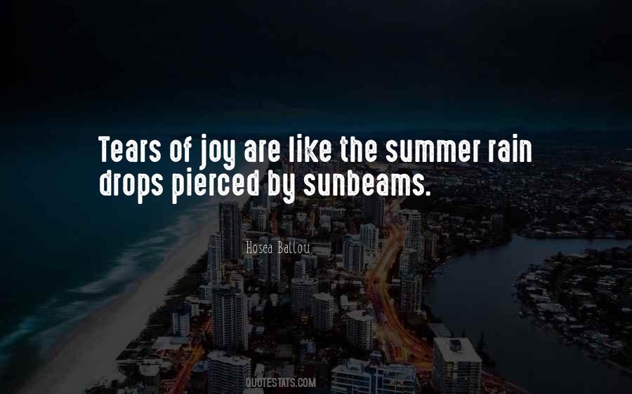 Rain Drops Quotes #1417423