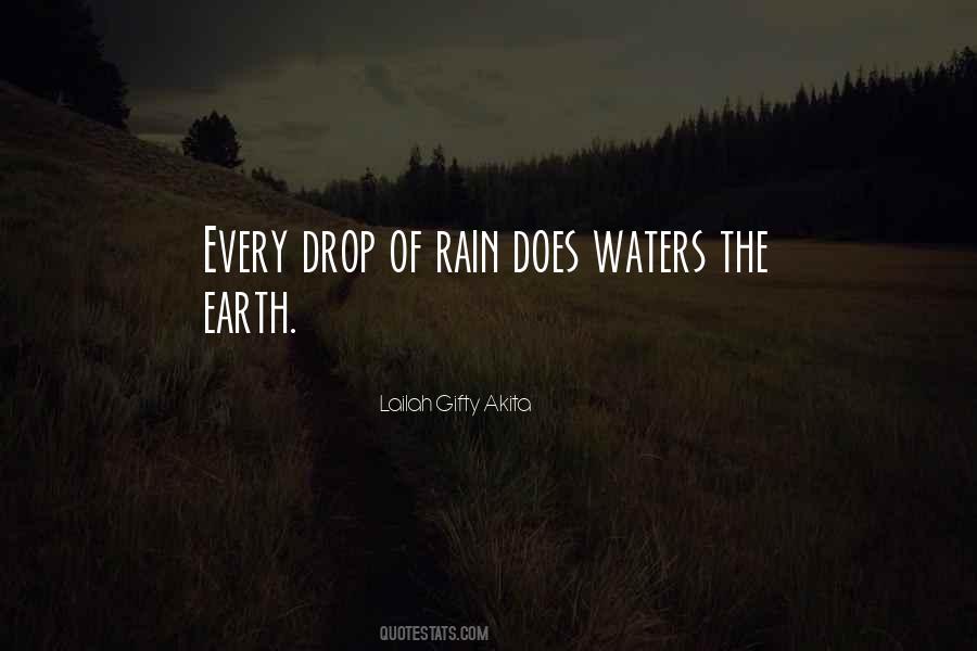 Rain Drops Quotes #1617271