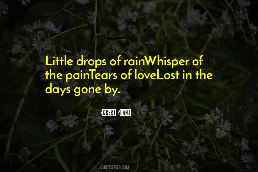Rain Drops Quotes #1755276