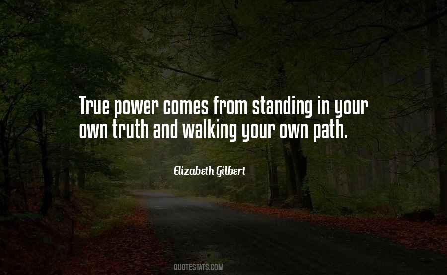 Quotes About Standing In Your Own Power #116017