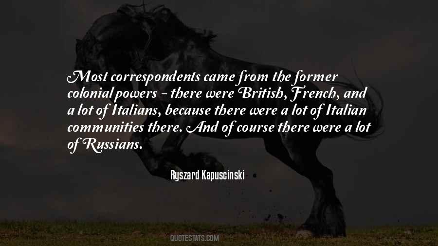 French Colonial Quotes #897225