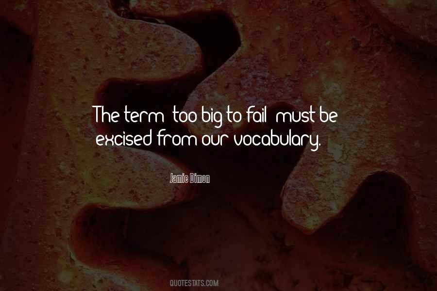 Big Vocabulary Quotes #226118