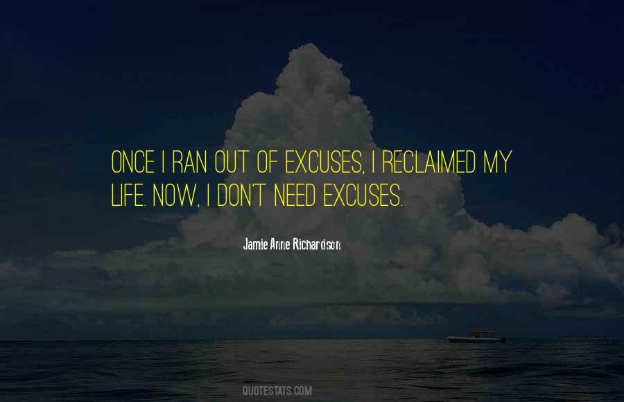 Quotes About Excuses #1370431