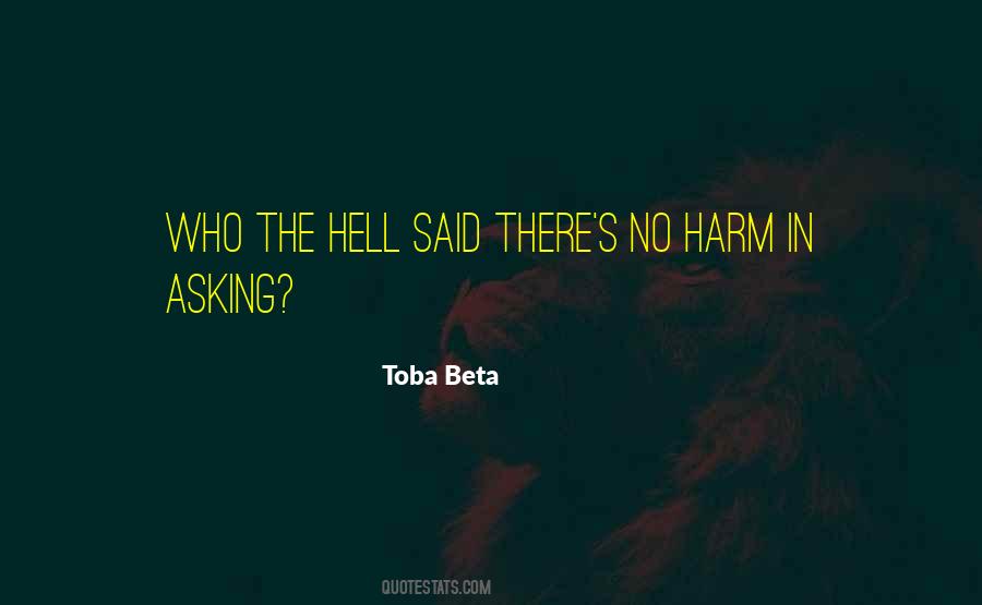 Quotes About No Harm #1341022