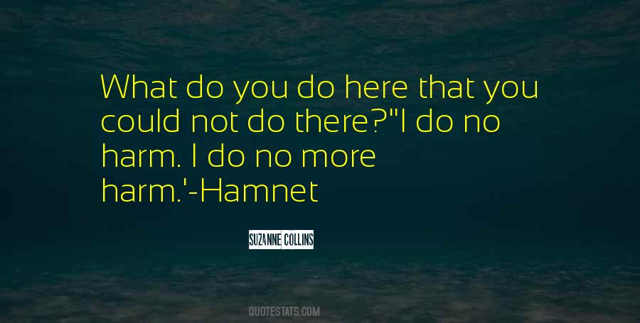 Quotes About No Harm #1475198