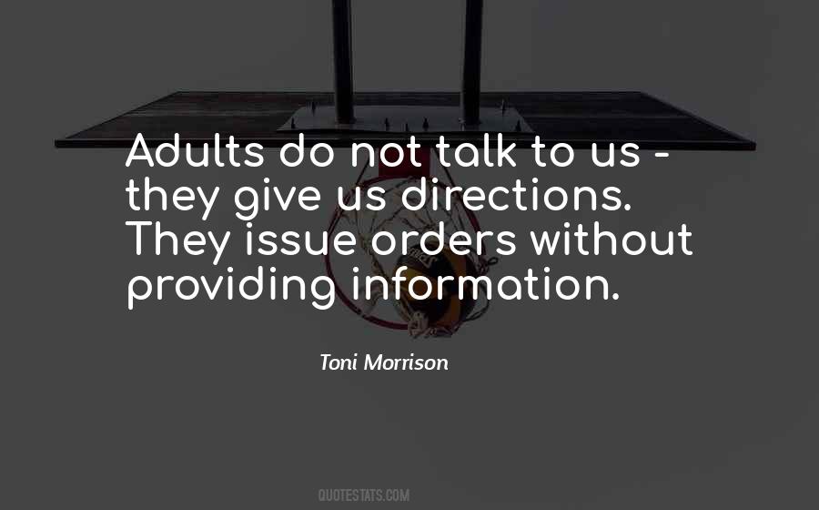 Quotes About Providing Information #1241106