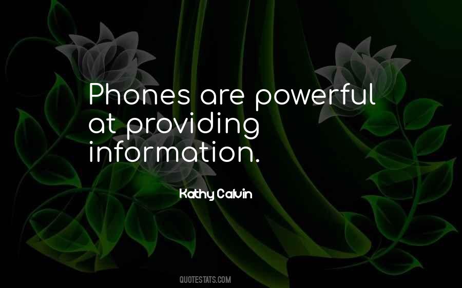 Quotes About Providing Information #1838378