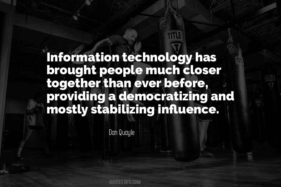 Quotes About Providing Information #740288