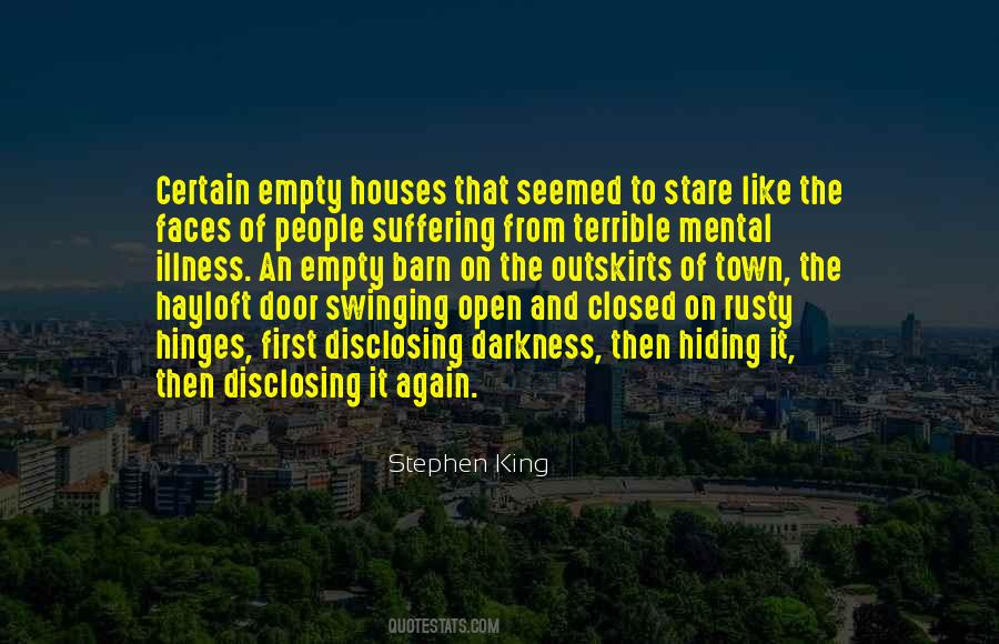Quotes About Empty Houses #1053638
