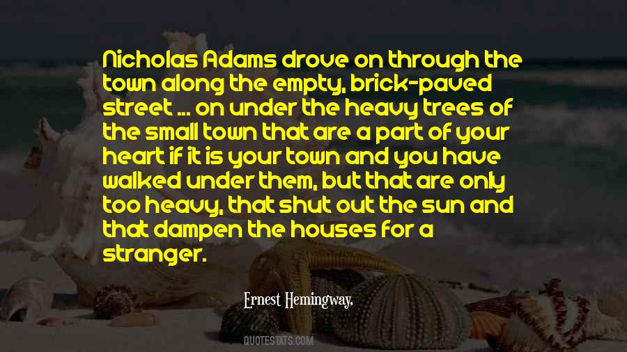 Quotes About Empty Houses #258042