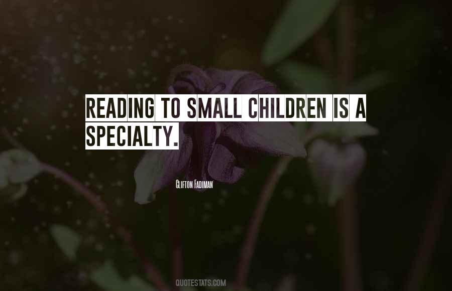 Quotes About Child Reading #568744